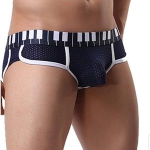 Mens briefs size L fits like a Med.